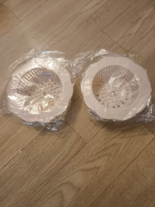 2 Filtri Scarico Lavandino Fiore Nuovi