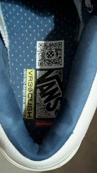 Zapatillas Vans Blancas y Azules