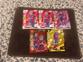 Lote 5 cromos Adrenalyn Barça 23/24