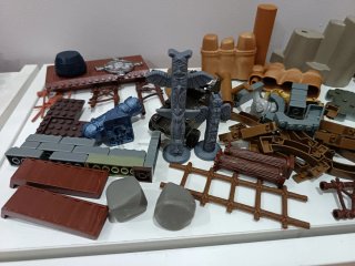 Piezas de Castillo Medieval