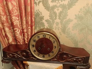 Reloj de chimenea antiguo años 1900