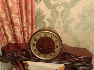 Reloj de chimenea antiguo años 1900