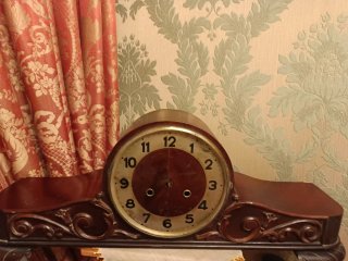 Reloj de chimenea antiguo años 1900