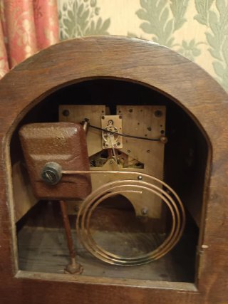 Reloj de chimenea antiguo años 1900