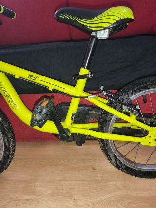Bicicleta Infantil B-PRO 16 Amarilla