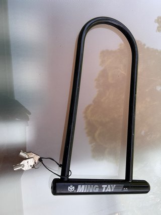Candado antirrobo U MING TAY para moto/bici