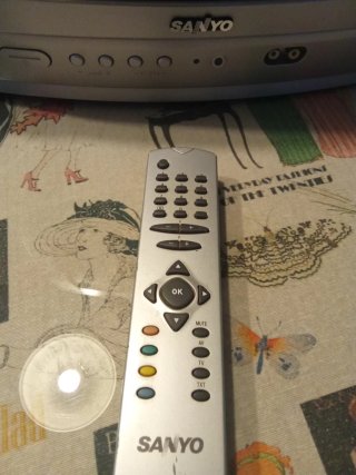 Televisión Sanyo Plata/Negra y TDT