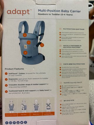 Mochila Ergobaby Adapt Recién Nacido a Niño