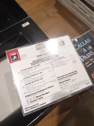 Maria Callas Ses Récitals 1954-1969 EMI