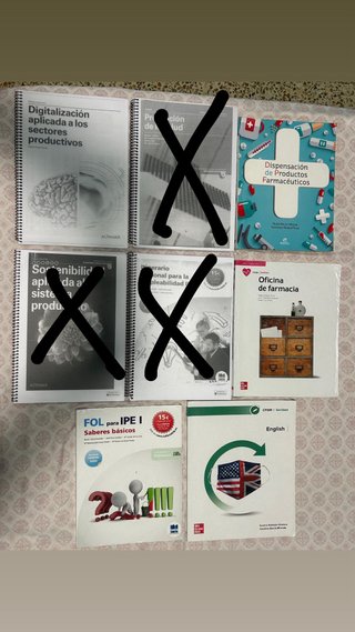 Libros de Grado Medio Farmacia