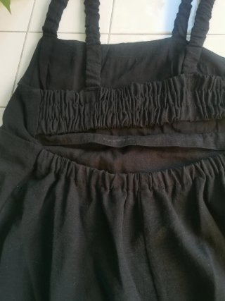 Vestido negro tirantes