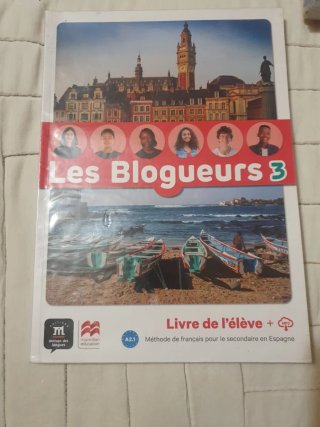 Les blogueurs 3 Livre de l ́élève+ MP3. A2.1