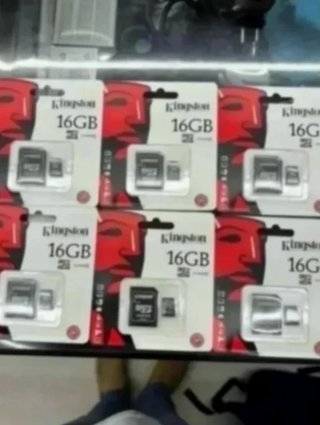 Lote 6 MicroSD 16GB Kingston Class 4 + Adaptador