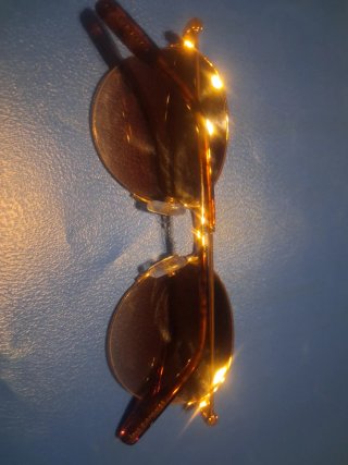 Gafas Hawkers Marrones y Doradas