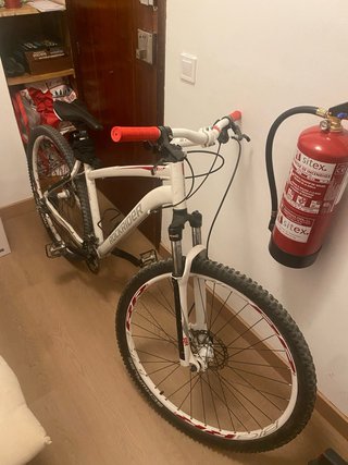 Bicicleta Rockrider Blanca