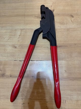 Tenaza crimpadora prensaterminales Wurth