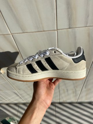 Zapatillas Adidas Campus Beige y Negro
