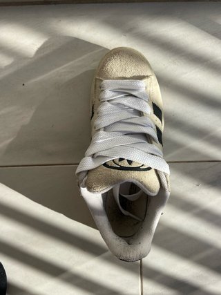 Zapatillas Adidas Campus Beige y Negro