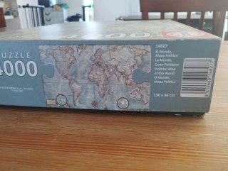 Puzzle Mapa del Mundo 4000 Piezas Educa
