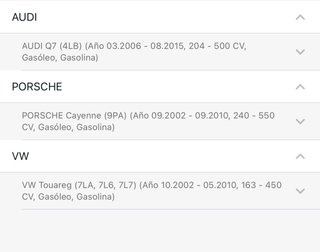 Flector Cardan Audi Q7 Porsche Touareg