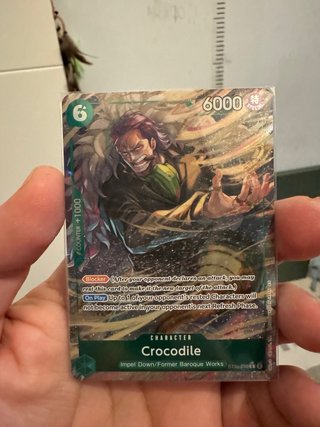 Carta Coleccionable Crocodile 6000