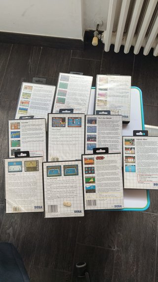 Lotto 10 Giochi SEGA Master System DA TESTARE