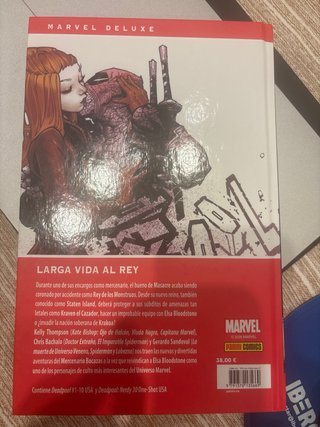 Libro Marvel Deluxe Masacre Rey de los Monstruos