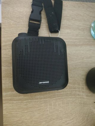 Altavoz amplificador de voz APORO negro