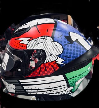 Casco AGV K1 Diseño Comic