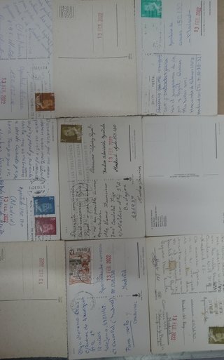 Lote 12 Postales Antiguas