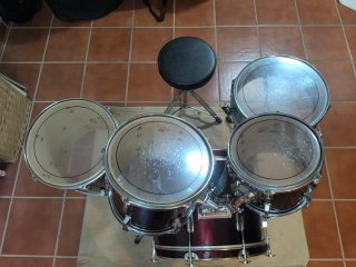 Batería Acústica Millenium Burdeos