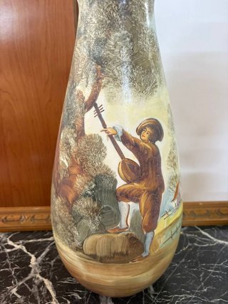 JARRÓN CON ESCENA