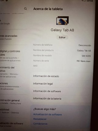 Samsung Galaxy Tab A8 64GB LTE (SM-X205) + funda