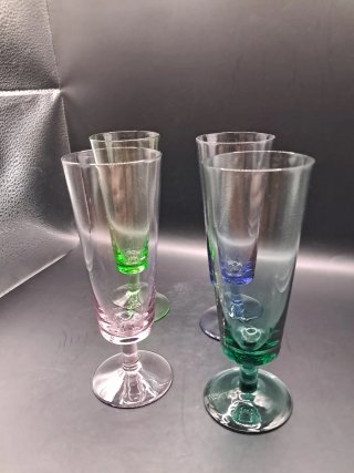 Copas de vino/cava colores cristal