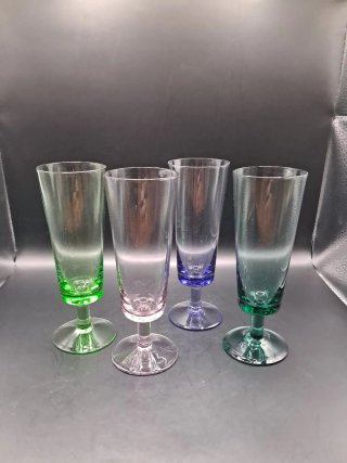 Copas de vino/cava colores cristal