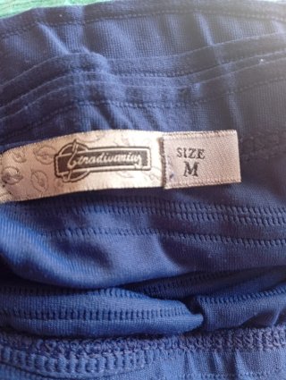 Pantaloni corti blu