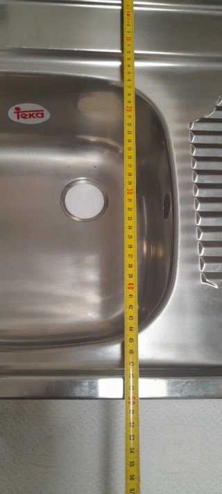 Fregadero Teka 1 seno con escurridor nuevo