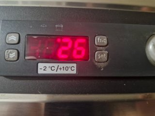 Nevera industrial acero inoxidable Zanussi