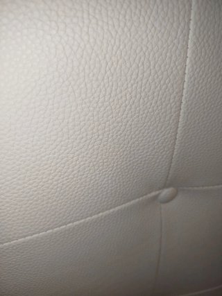 Cabecero Cama 145cm Blanco Polipiel