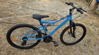 Bicicleta Scrapper Azul