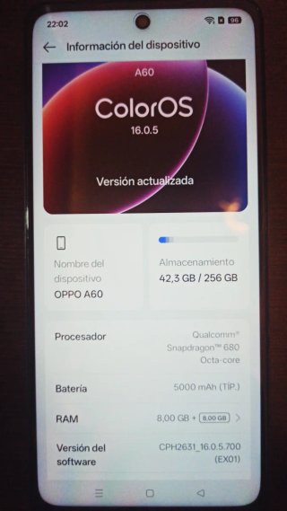 OPPO A60 Morado Multicolor