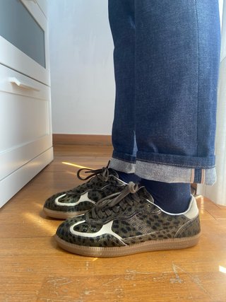 Alohas 40 Leopardate Pelle Animalier