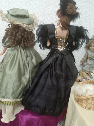 Muñecas de porcelana vintage