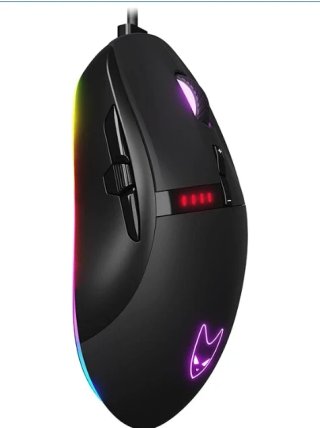 Mouse Gaming Oversteel Invar USB RGB Nero