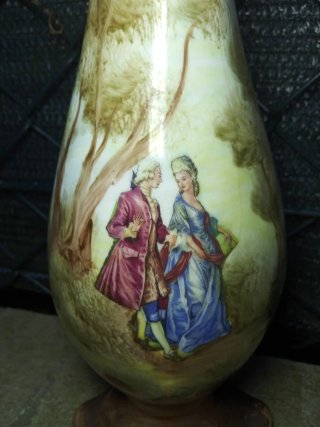 Jarrón porcelana vintage