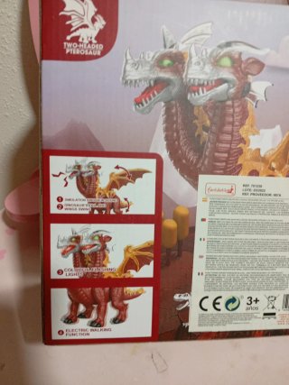 Dinosaurio Eléctrico Serie Pterosaurio