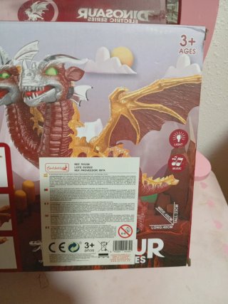 Dinosaurio Eléctrico Serie Pterosaurio