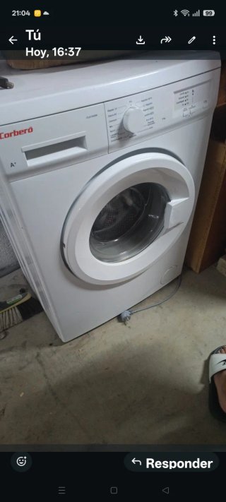 Lavadora Corberó CLA1000W
