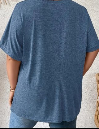 Blusa Talla Grande Corazón Mariposas