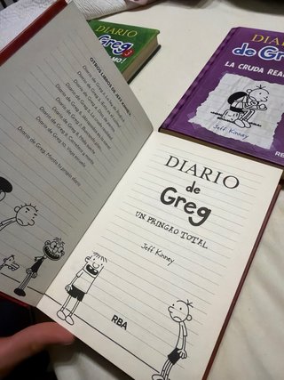 Diario de Greg 1,3,4,5 y 9